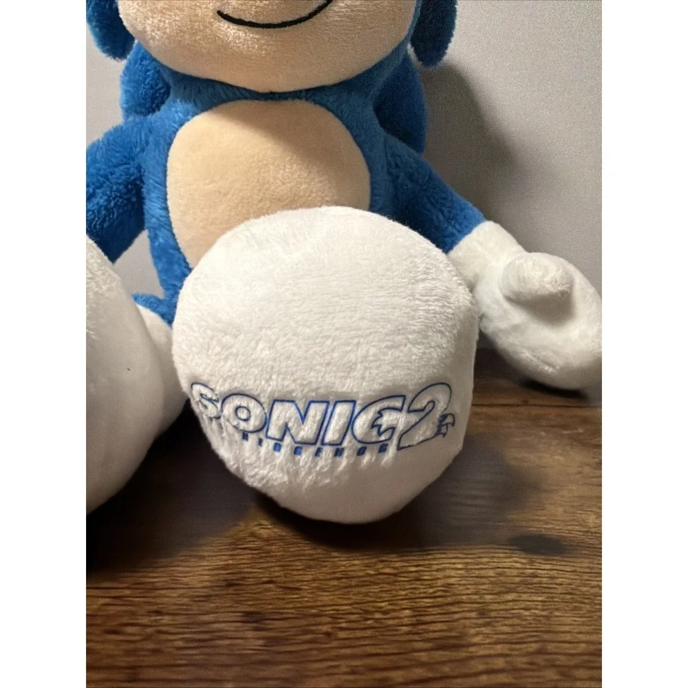 Build-A-Bear Sonic The Hedgehog 2 Plush, Blue Sonic Stuffed 18
